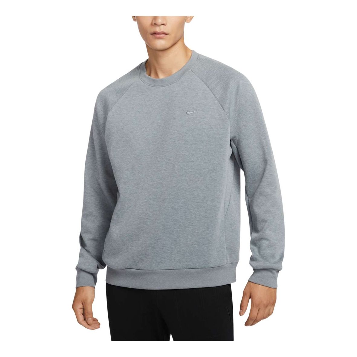 Nike Primary Fleece Dri-FIT UV Performance Crew Asia Sizing 'Cool Grey' FZ0972-065