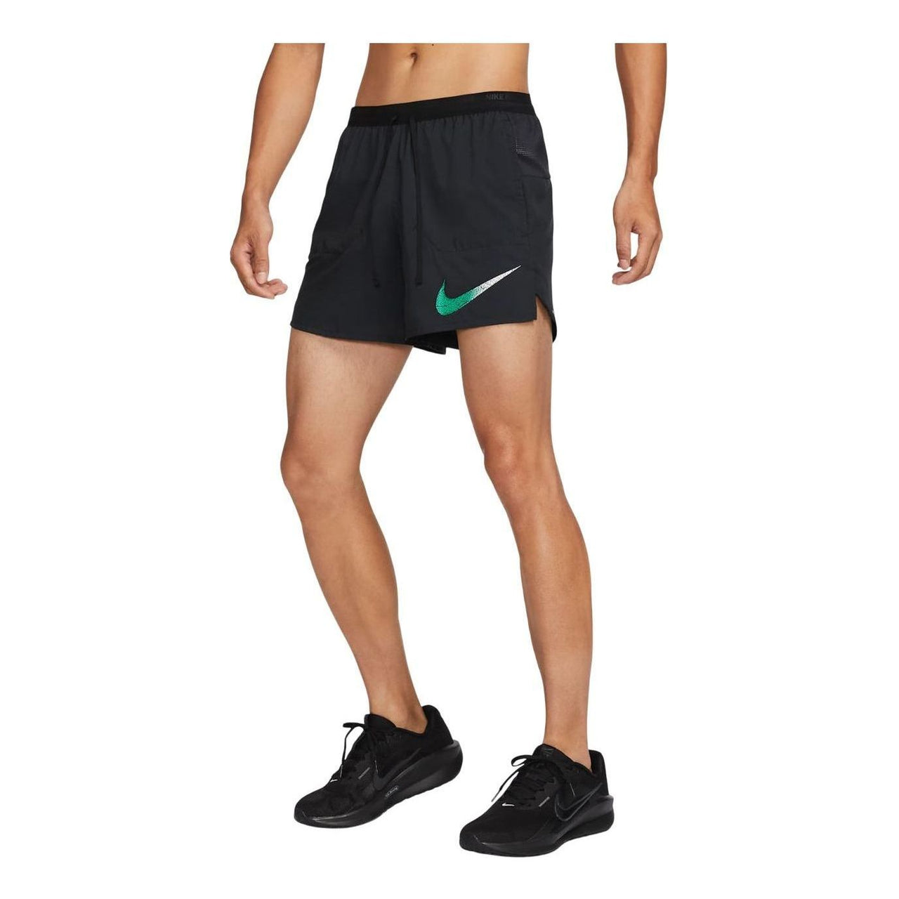 Nike Stride Dri-FIT Running Shorts Asia Sizing 'Kipchoge-Black' FZ1077-010