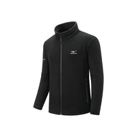 Mizuno Logo Fleece Jacket 'Black' A2CC3505