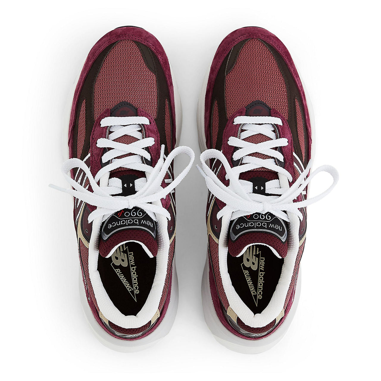 New Balance Teddy Santis 990 v6 Made in USA 'Burgundy Tan' U990BT6