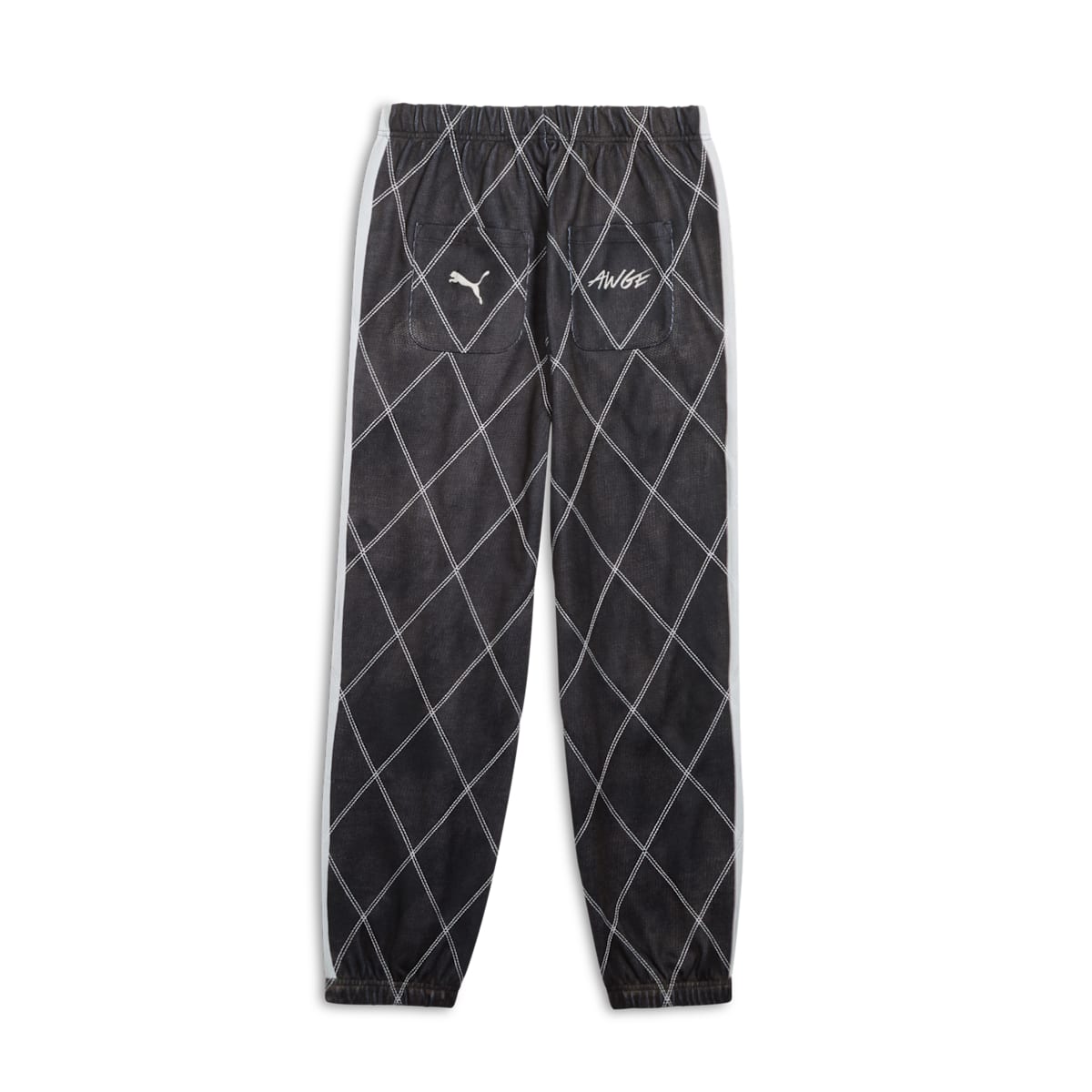PUMA x A$AP ROCKY Distressed Sweatpants 'Black' 631124-01