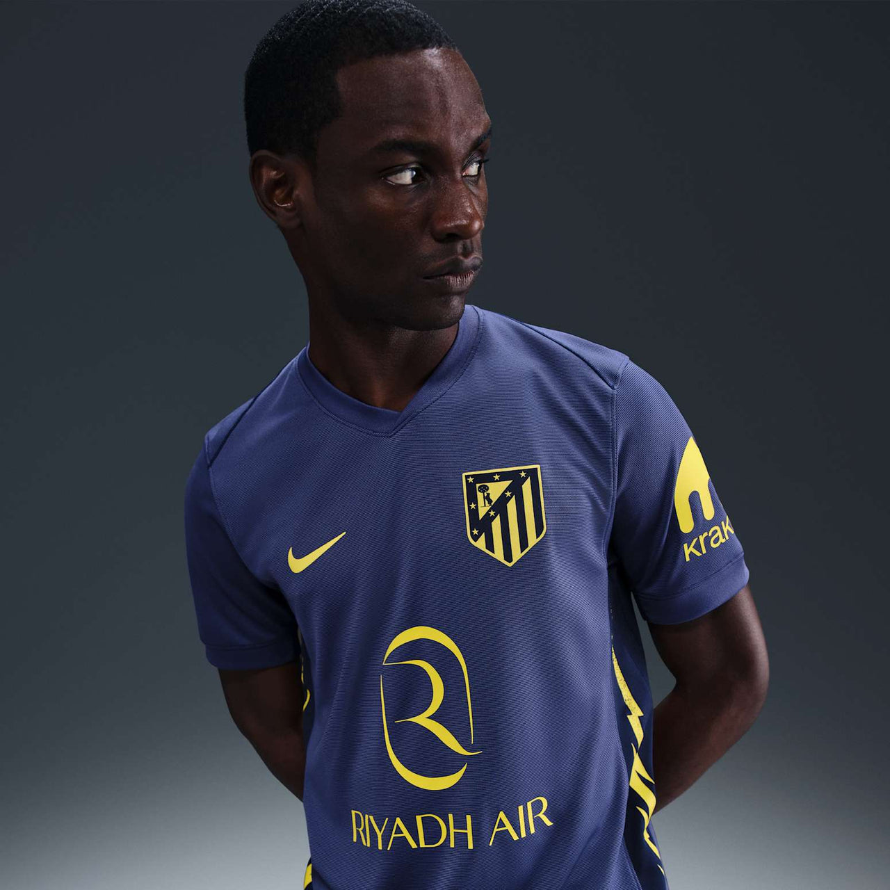 Nike Atletico Madrid 25/26 Stadium Away Jersey 'Purple' HJ4600-425