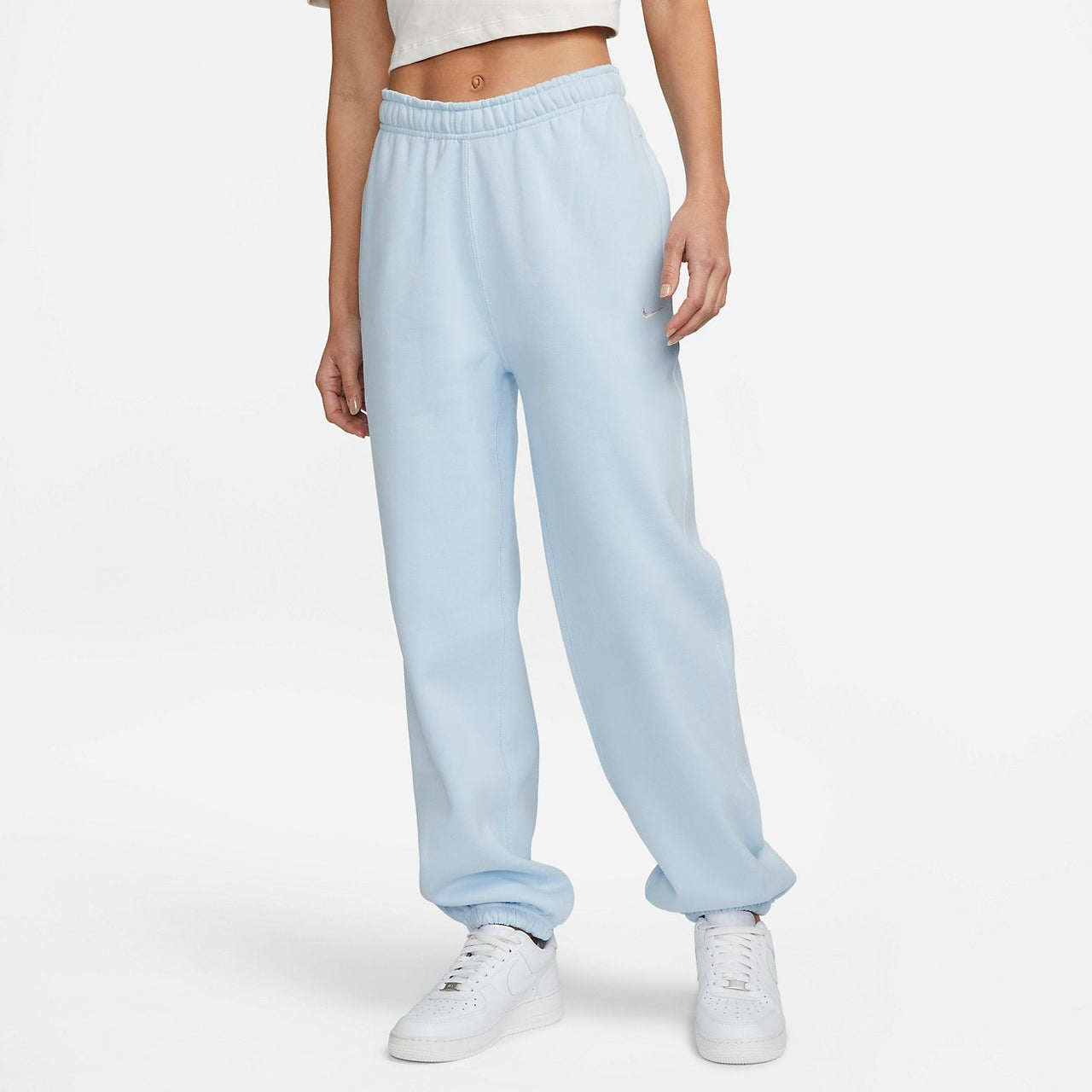 (WMNS) Nike Solo Swoosh Sweatpants 'Celestine Blue' CW5565-441