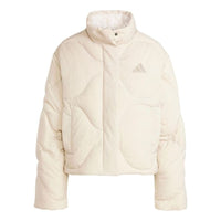 (WMNS) adidas Lightweight Down Jacket 'Beige' JG5944