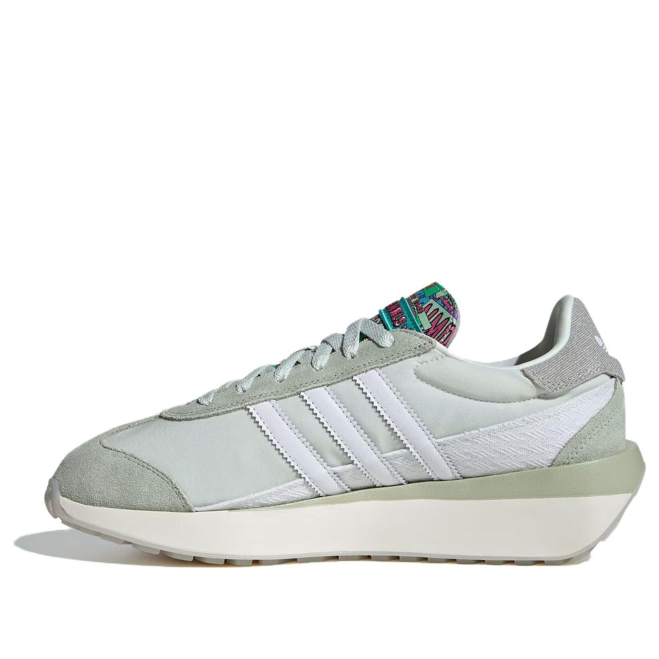 (WMNS) adidas Originals Country XLG Boost 'Green White Grey' IF4236