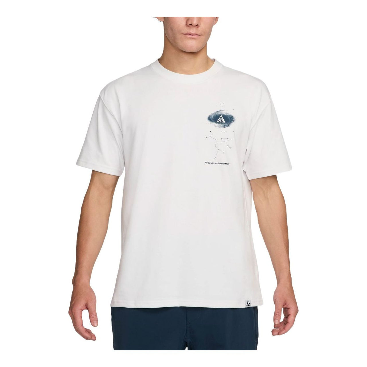 Nike ACG Dri-FIT Graphic T-Shirt Asia Sizing 'White' FZ5276-121