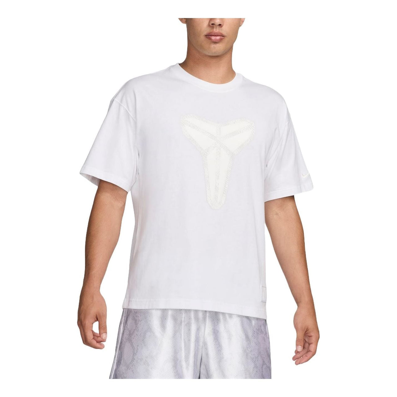 Nike Kobe Max90 Basketball T-Shirt Asia Sizing 'White' FZ8072-100