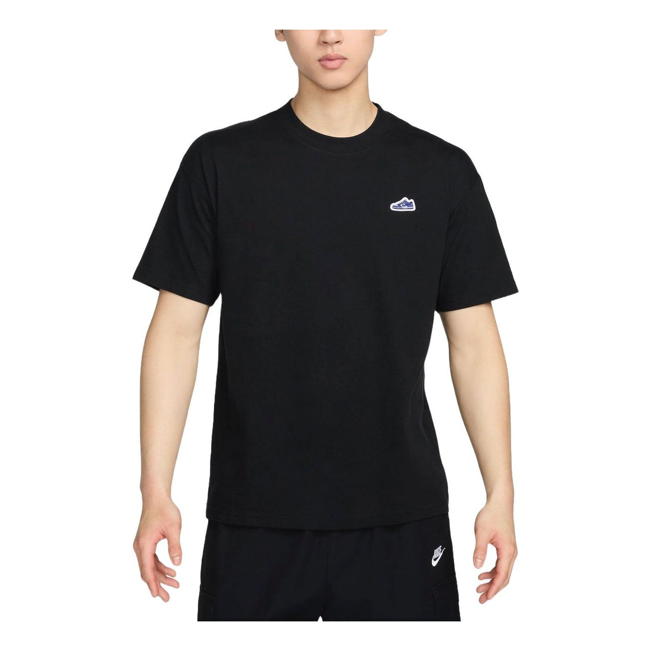 Nike Sportswear Dunk Patch T-shirt Asia Sizing 'Black' FV3752-010