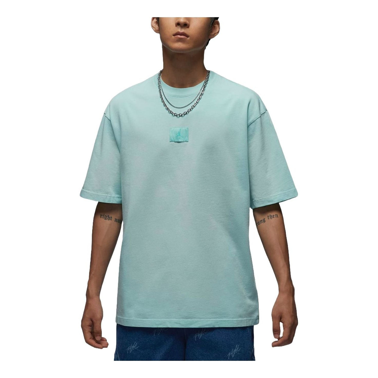 Air Jordan Flight Essentials 85 T-shirt Asia Sizing 'Mint Blue' FZ1915-368