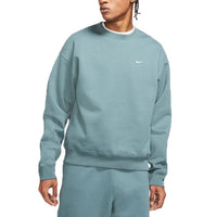 Nike Lab Solo Swoosh Fleece Crew Sweatshirt 'Teal' CV0554-387
