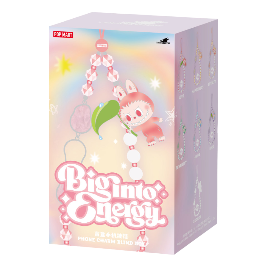 Pop Mart The Monsters Labubu Big into Energy Phone Charm Sealed Case (1 Blind Box) PPMT-2504-0040-1B