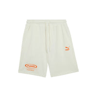 PUMA Classics Dance Crew Logo Printed Short 'White Orange' 627177-65