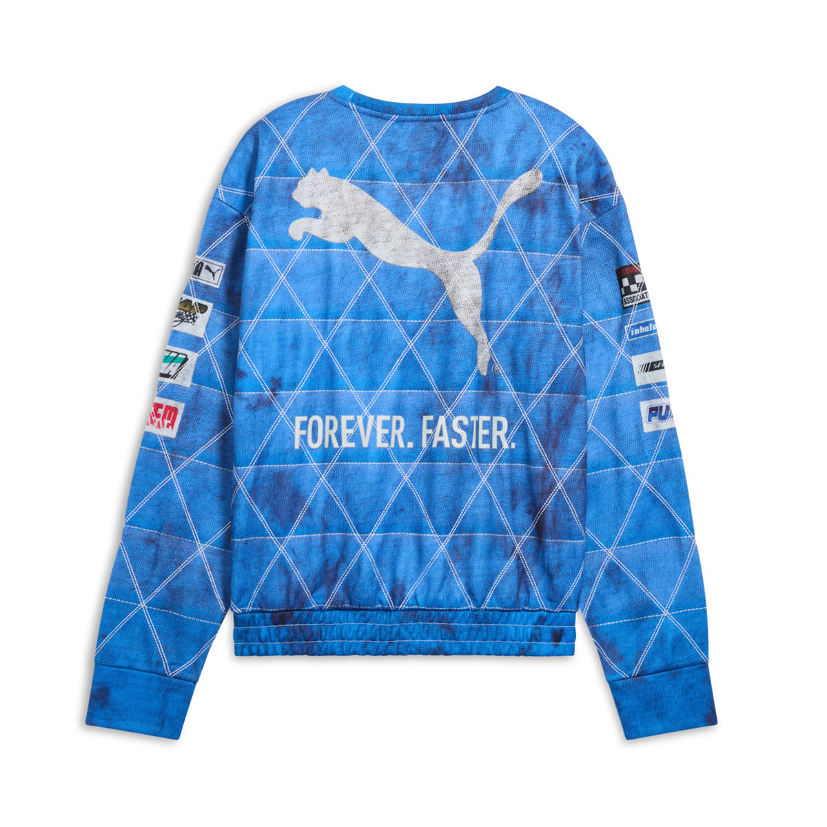 PUMA x A$AP ROCKY Quilted Sweatshirt 'Clyde Royal' 631125-01