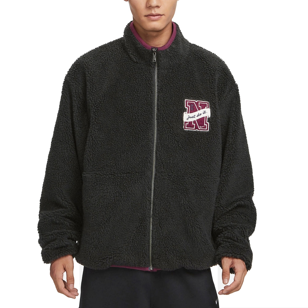 Nike NSW Reversible Winter Jacket 'Black Red' FV8588-010