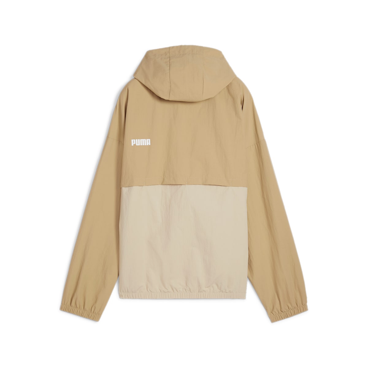 (WMNS) PUMA Oversized Windbreaker Jacket 'Beige' 675372-83