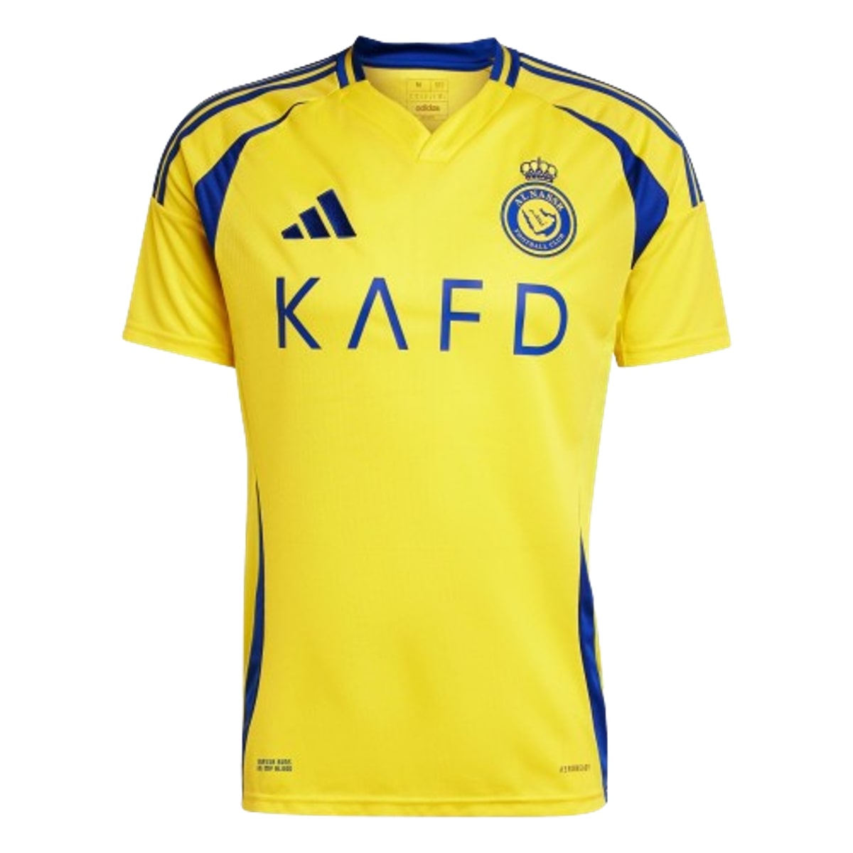 adidas Al Nassr FC 24/25 Ronaldo Home Jersey 'Yellow' JP0459