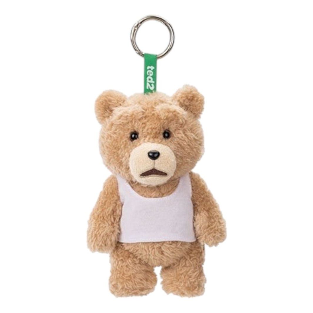 Pop Mart Ted2 Teddy Bear Action Plush Pendant 'Vest Bear' PPMT-2503-0035-VB