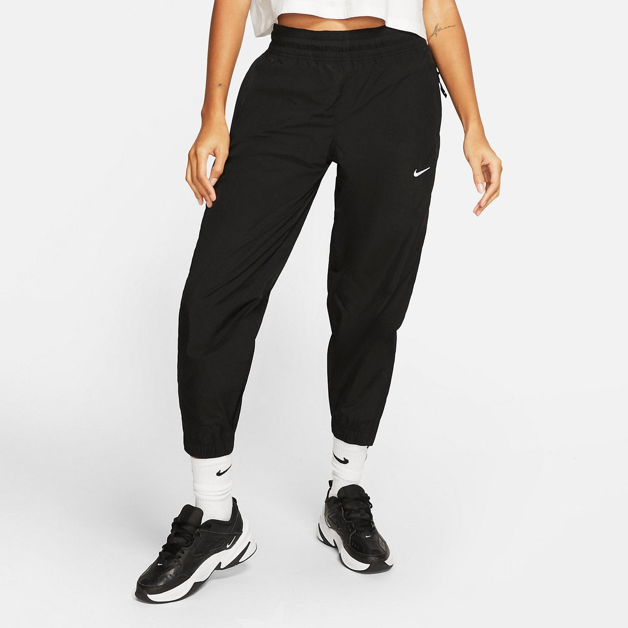 (WMNS) Nike NRG Solo Swoosh Track Pants Asia Sizing 'Black' DB9393-010