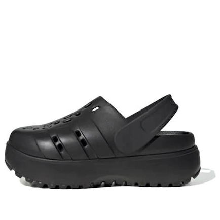 (WMNS) adidas Adilette Clog Platform 'Black' JP9577