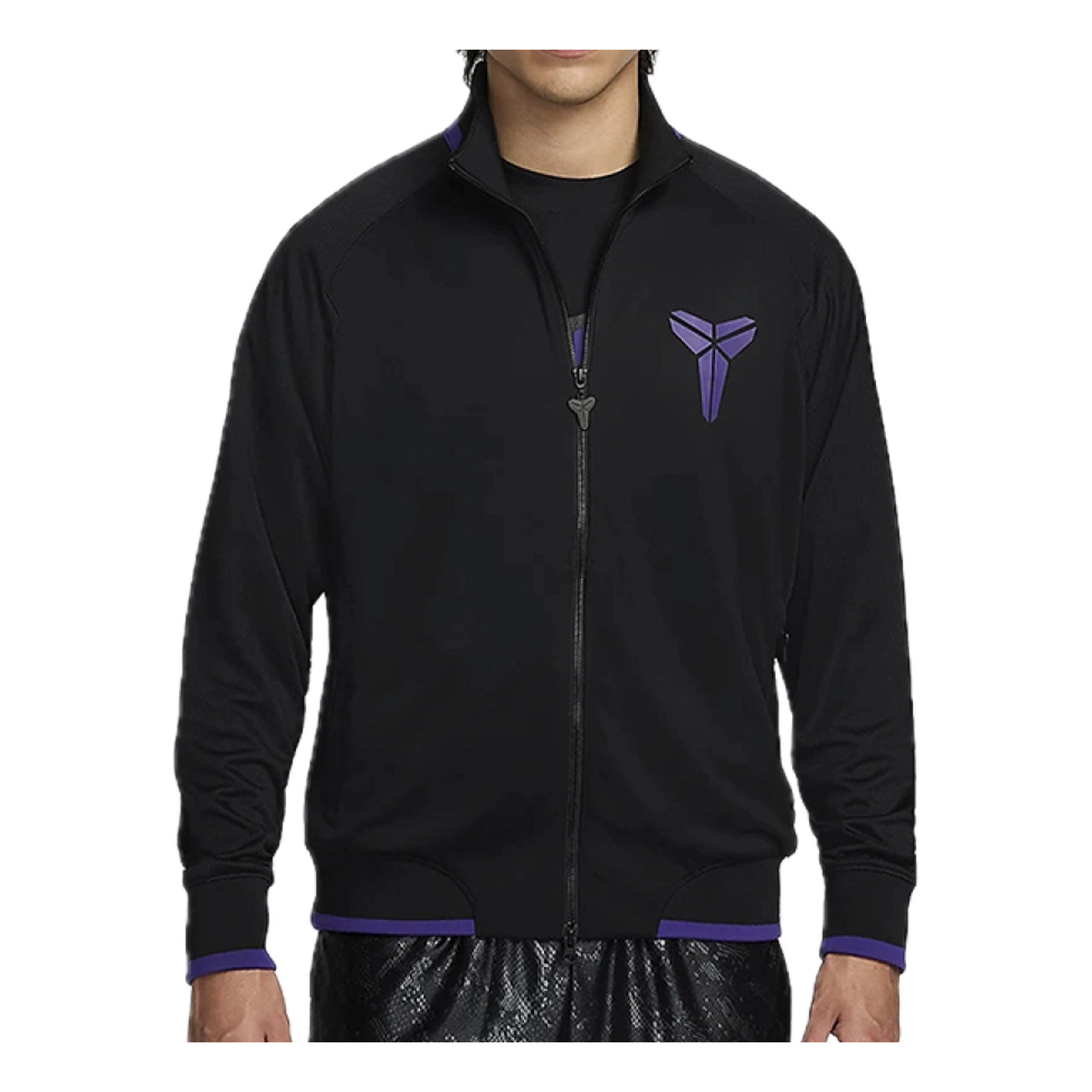 Nike Kobe Dri-FIT Basketball Jacket 'Black Field Purple' FZ0936-010