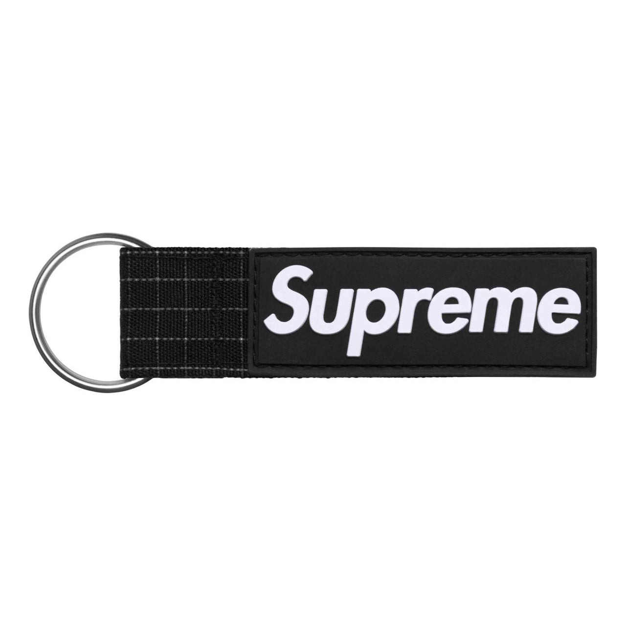 Supreme Ripstop Keychain SS24 'Black' SUP-SS24-2664