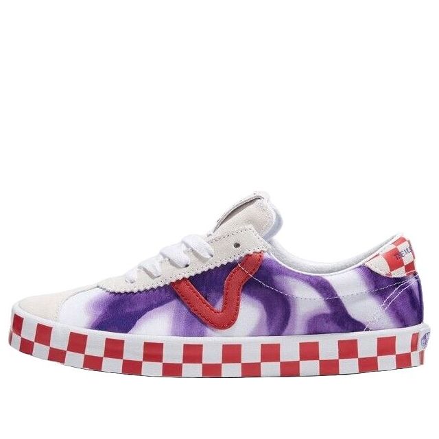 Vans x The Museum Visitor Sport Low 'White Purple Red' VN000D09WHP