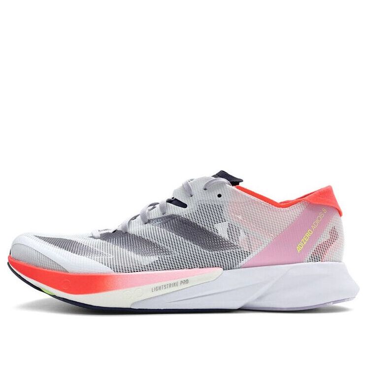 adidas Adizero Adios 8 'White Aurora Red' ID3630