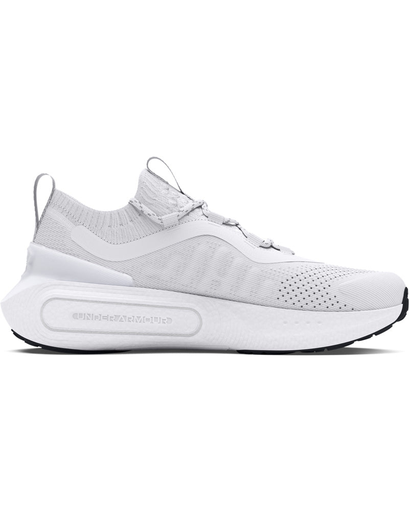 (WMNS) Under Armour HOVR Phantom 4 'White Halo Grey' 3027594-100