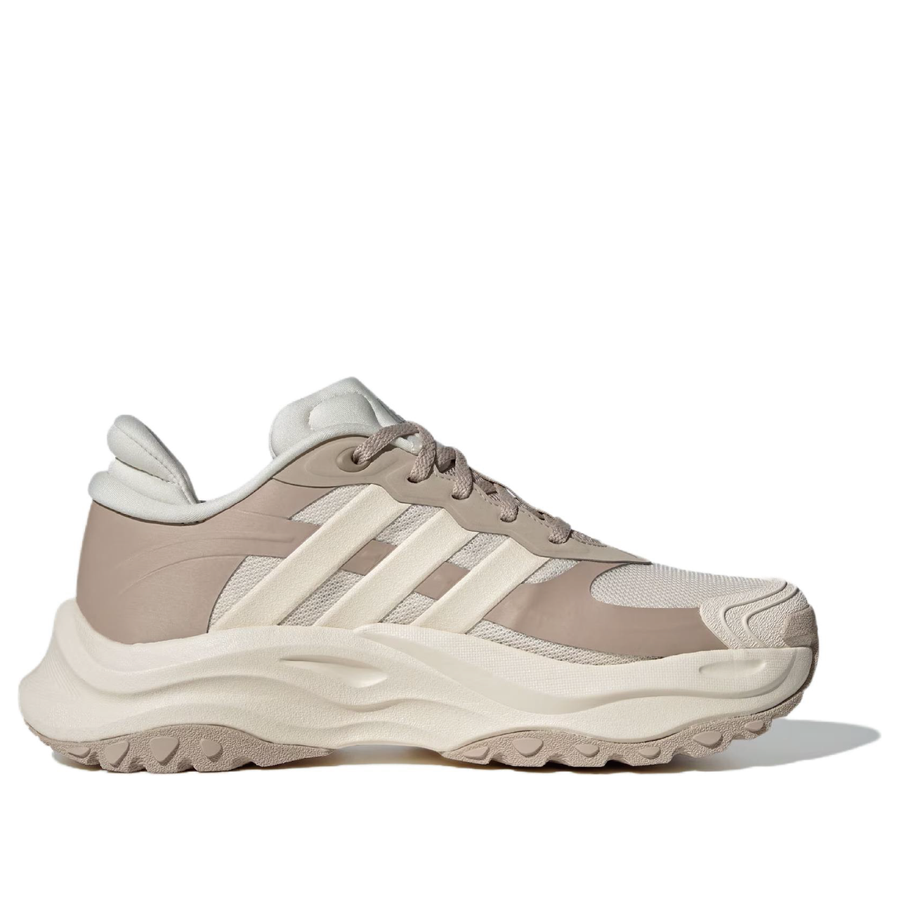(WMNS) adidas Maxxwavy HALO 'Brown White' JS0216