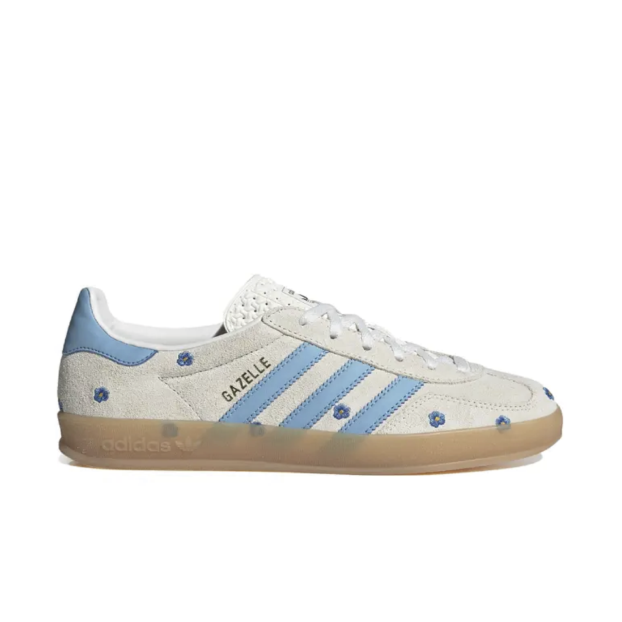 (WMNS) adidas GAZELLE Indoor Floral 'White Blue' IF4491