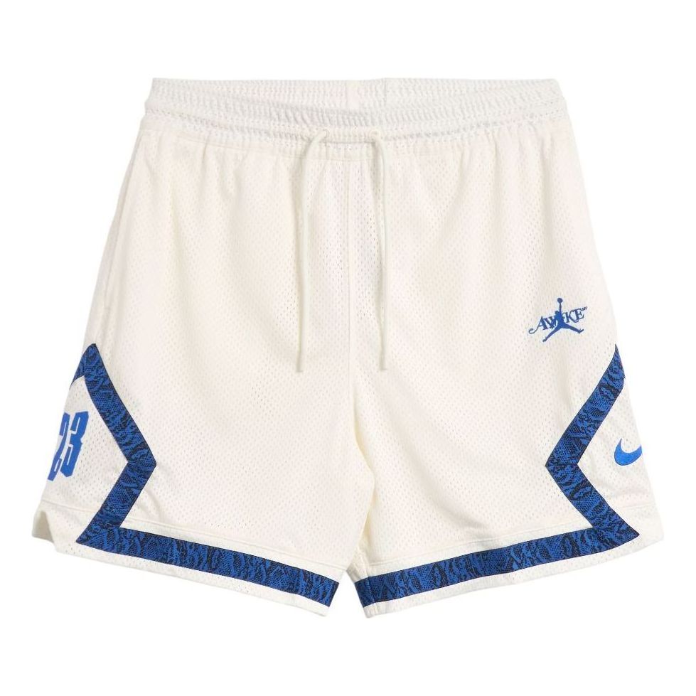 Air Jordan x Awake NY Diamond Shorts Asia Sizing 'Sail Game Royal' FQ5450-134