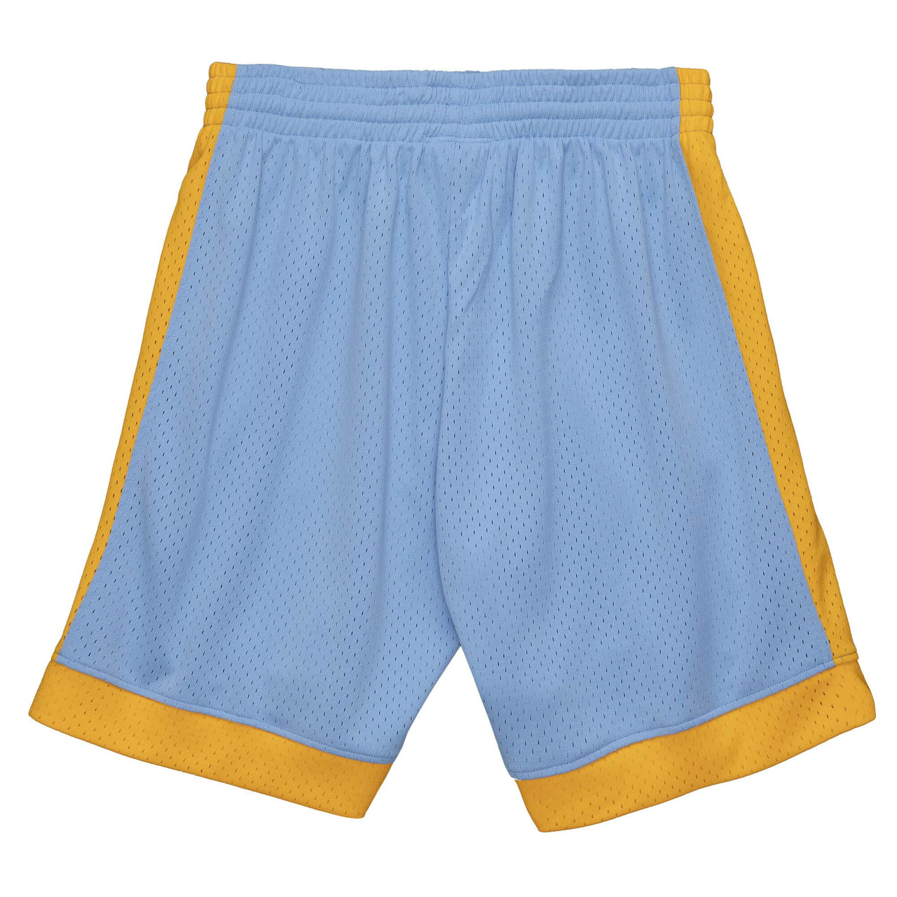 Mitchell & Ness NBA Swingman Los Angeles Lakers 2001-02 Shorts 'Light Blue Yellow' SMSH1127-LAL01PPPCLBL