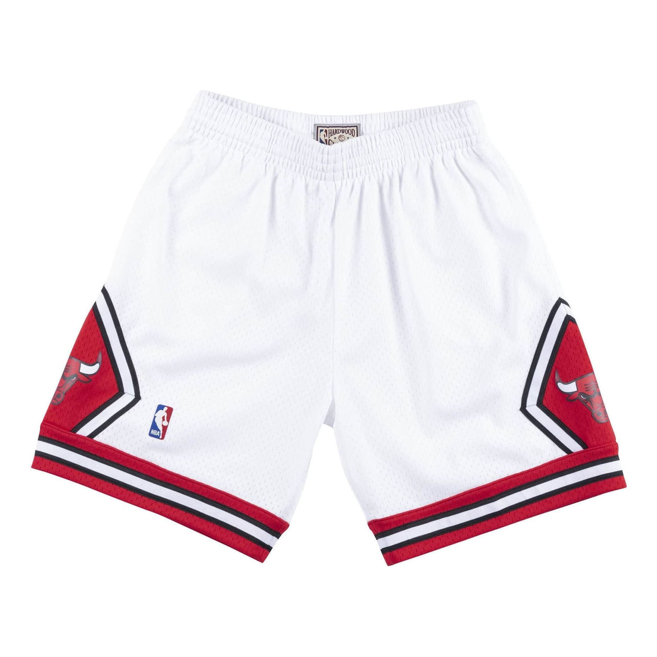 Mitchell & Ness NBA Swingman Shorts Chicago Bulls 1997-98 'White Red' SMSHCP18151-CBUWHIT97