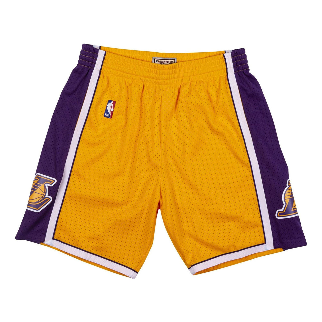 Mitchell & Ness NBA Swingman Shorts Los Angeles Lakers 2009-10 'Yellow Purple' SMSHCP19075-LALLGPR09