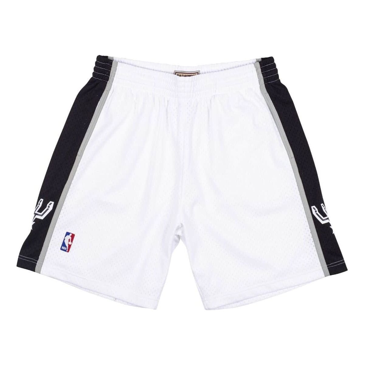 Mitchell & Ness NBA Swingman San Antonio Spurs 1998-99 Shorts 'White Black' SMSHCP19232-SASWHIT98