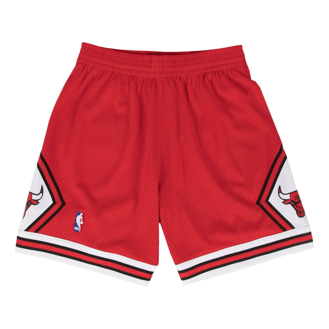 Mitchell & Ness NBA Swingman Shorts Chicago Bulls Road 1997-98 'Red White' SMSHGS18223-CBUSCAR97