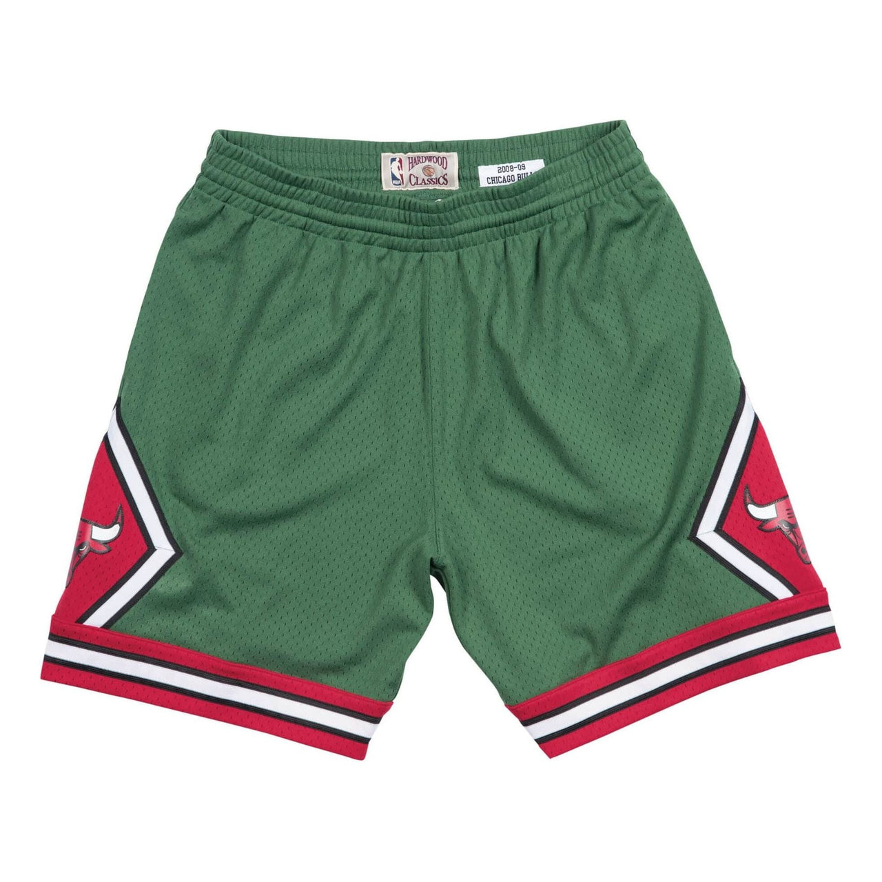 Mitchell & Ness NBA Swingman Shorts Chicago Bulls 2008-09 'Green Red' SMSHGS18224-CBUDKGN08