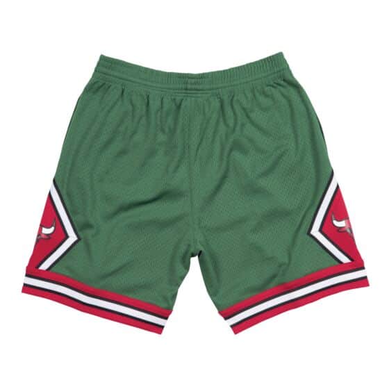 Mitchell & Ness NBA Swingman Shorts Chicago Bulls 2008-09 'Green Red' SMSHGS18224-CBUDKGN08