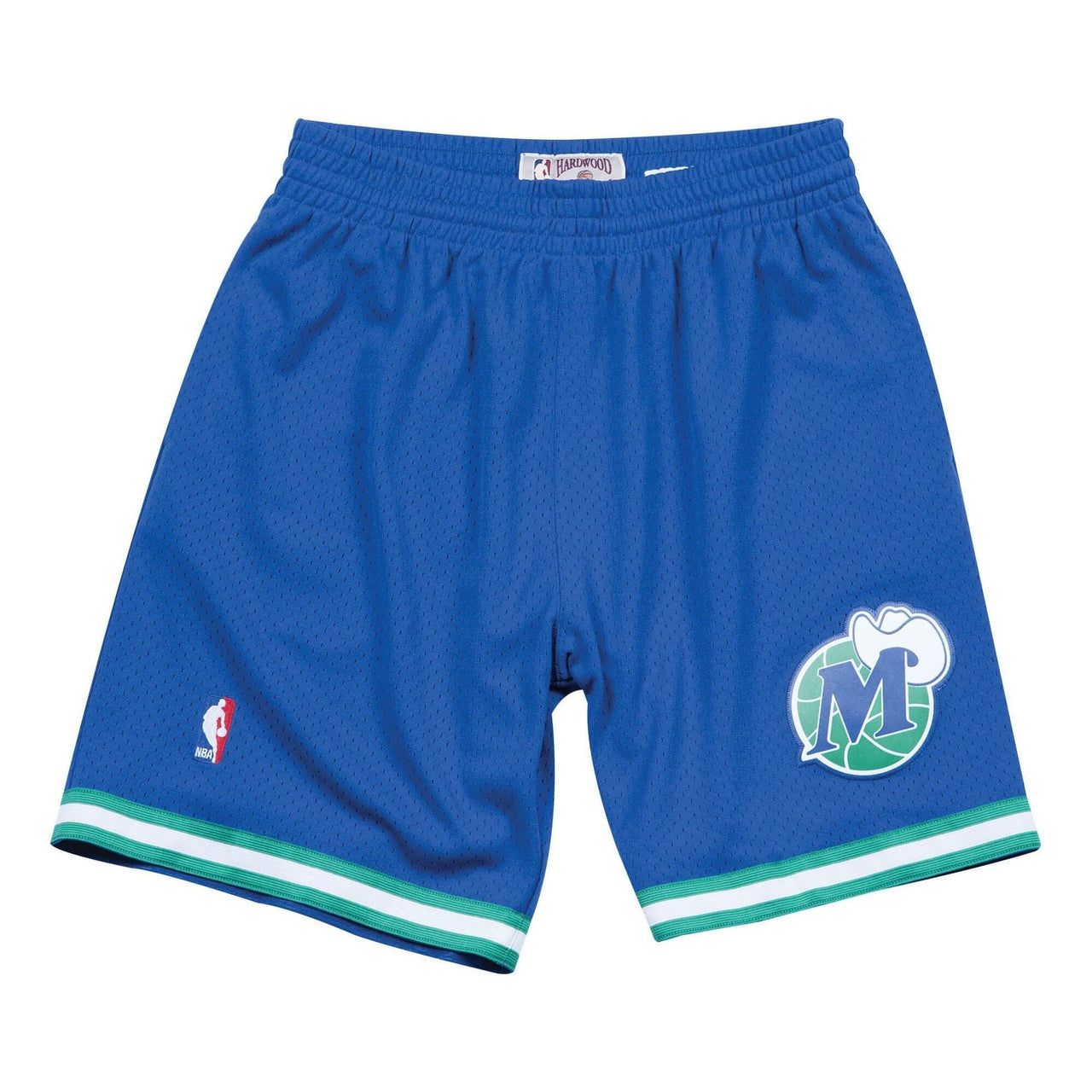 Mitchell & Ness NBA Swingman Shorts Dallas Mavericks Road 1998-99 'Blue Green' SMSHGS18227-DMAROYA98