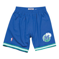 Mitchell & Ness NBA Swingman Shorts Dallas Mavericks Road 1998-99 'Blue Green' SMSHGS18227-DMAROYA98