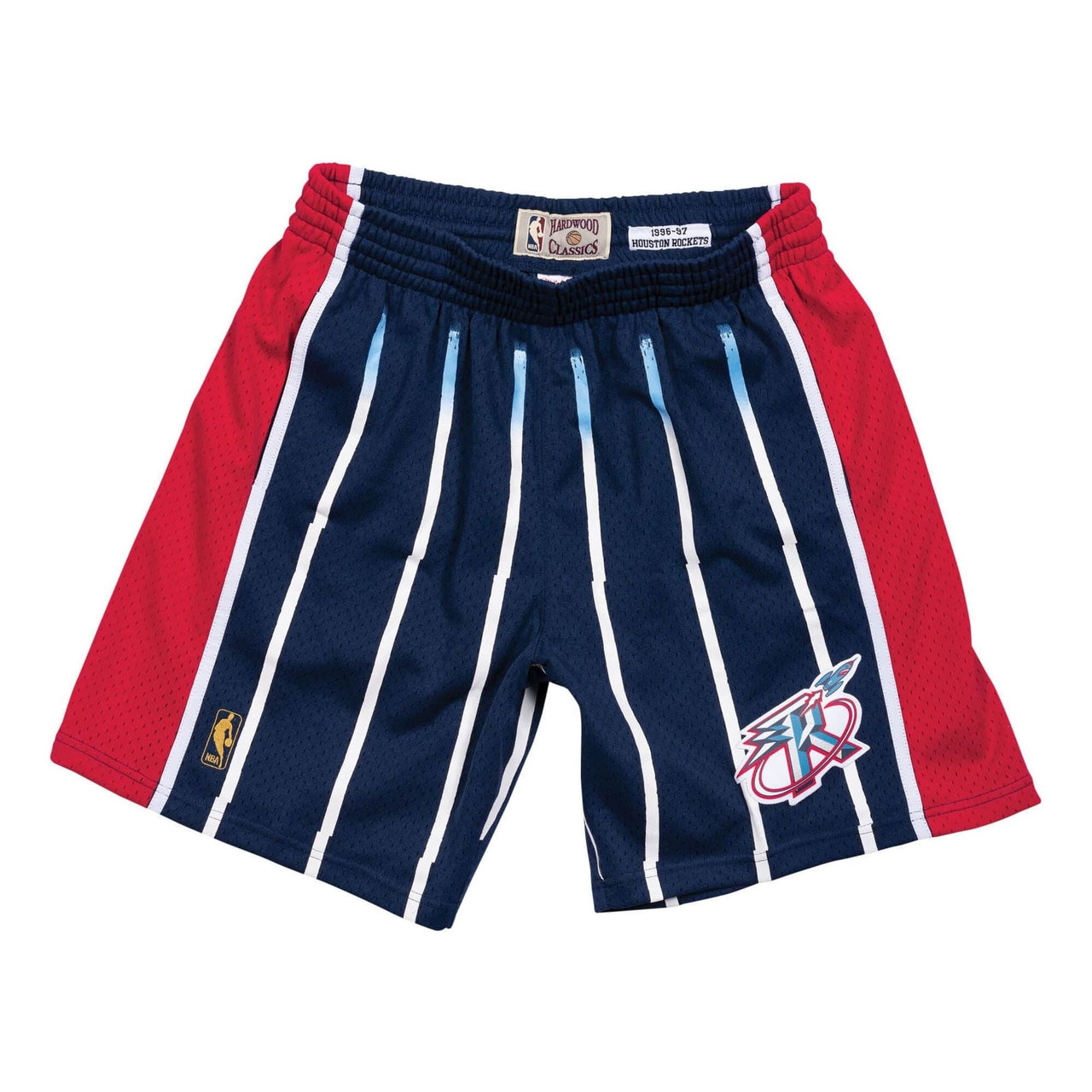 Mitchell & Ness NBA Swingman Shorts Houston Rockets Road 1996-97 'Navy White' SMSHGS18234-HRONAVY96