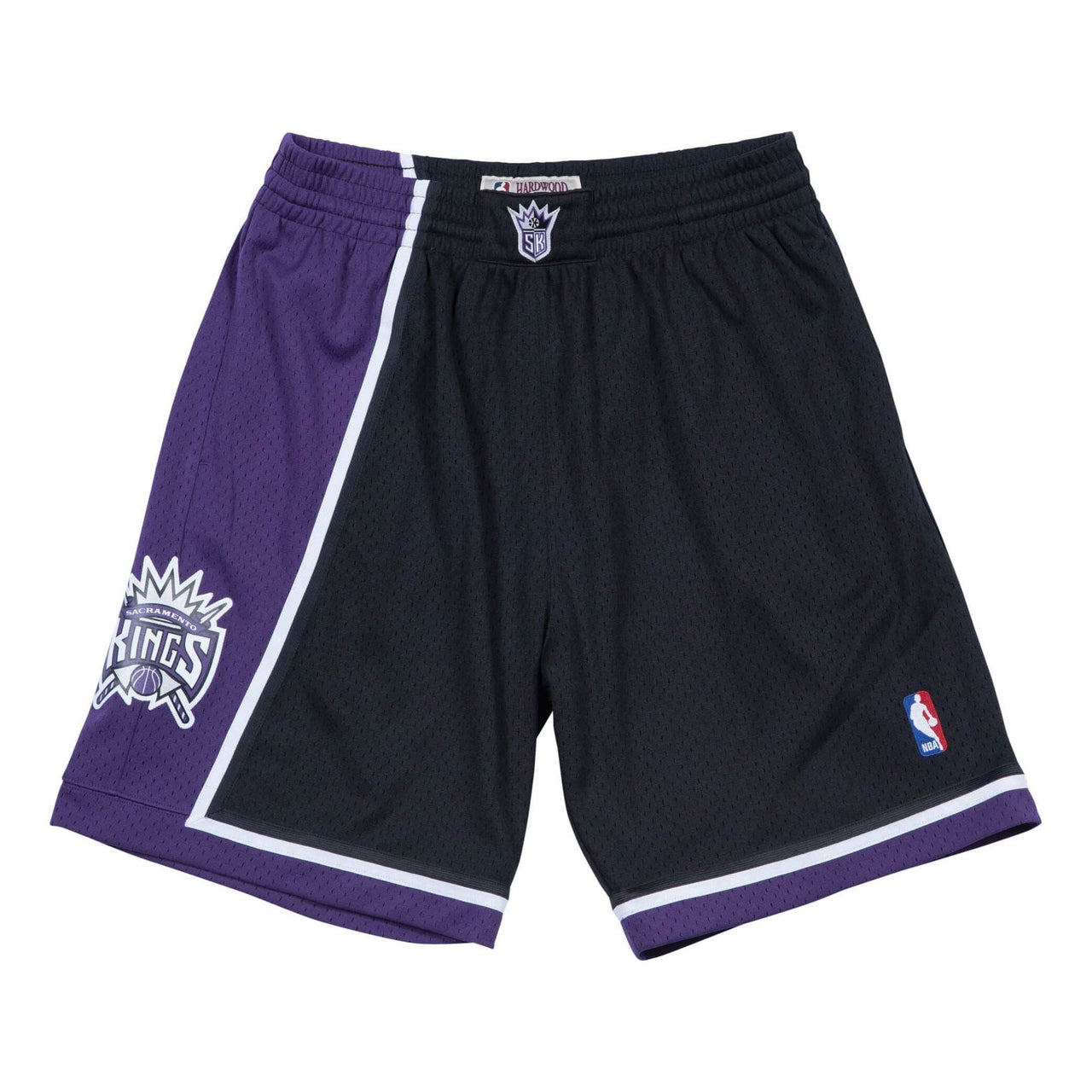 Mitchell & Ness NBA Swingman Shorts Sacramento Kings Road 2000-01 'Black Purple' SMSHGS18250-SKIBLCK00