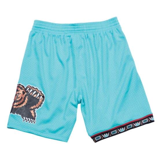 Mitchell & Ness NBA Swingman Shorts Vancouver Grizzlies Road 1996-97 'Teal' SMSHGS18259-VGRTEAL96