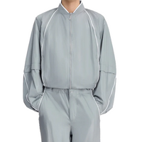 Nike x Jacquemus Track Jacket Asia Sizing 'Silver' FV5698-073
