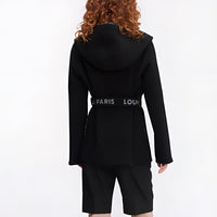 LOUIS VUITTON Coat Women's Black