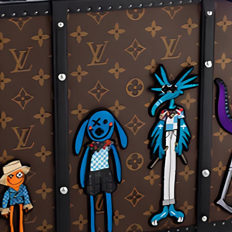 LOUIS VUITTON Briefcase Trunk