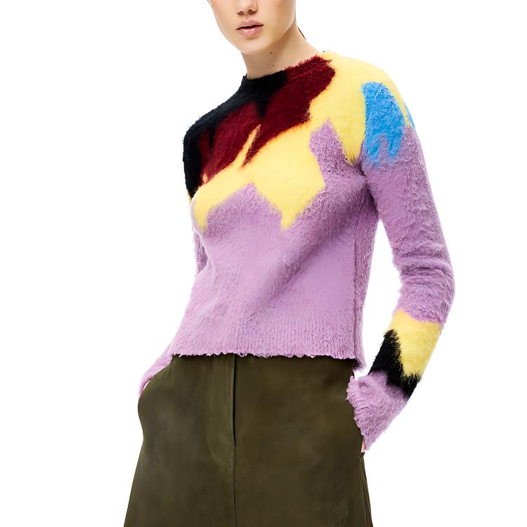 LOEWE FW21 Sweater Women's Multicolor