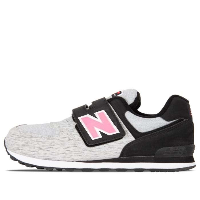 (GS) New Balance 574 Shoes 'Grey Black' KV574PZY