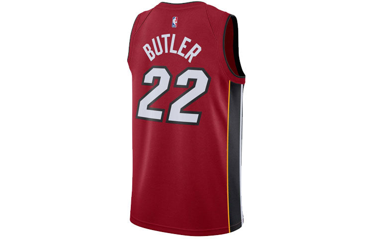 Men's Air Jordan Basketball Sports SW Fan Edition 20-21 Season Miami Heat Butler 2 No. 2 Jersey CV9483-611