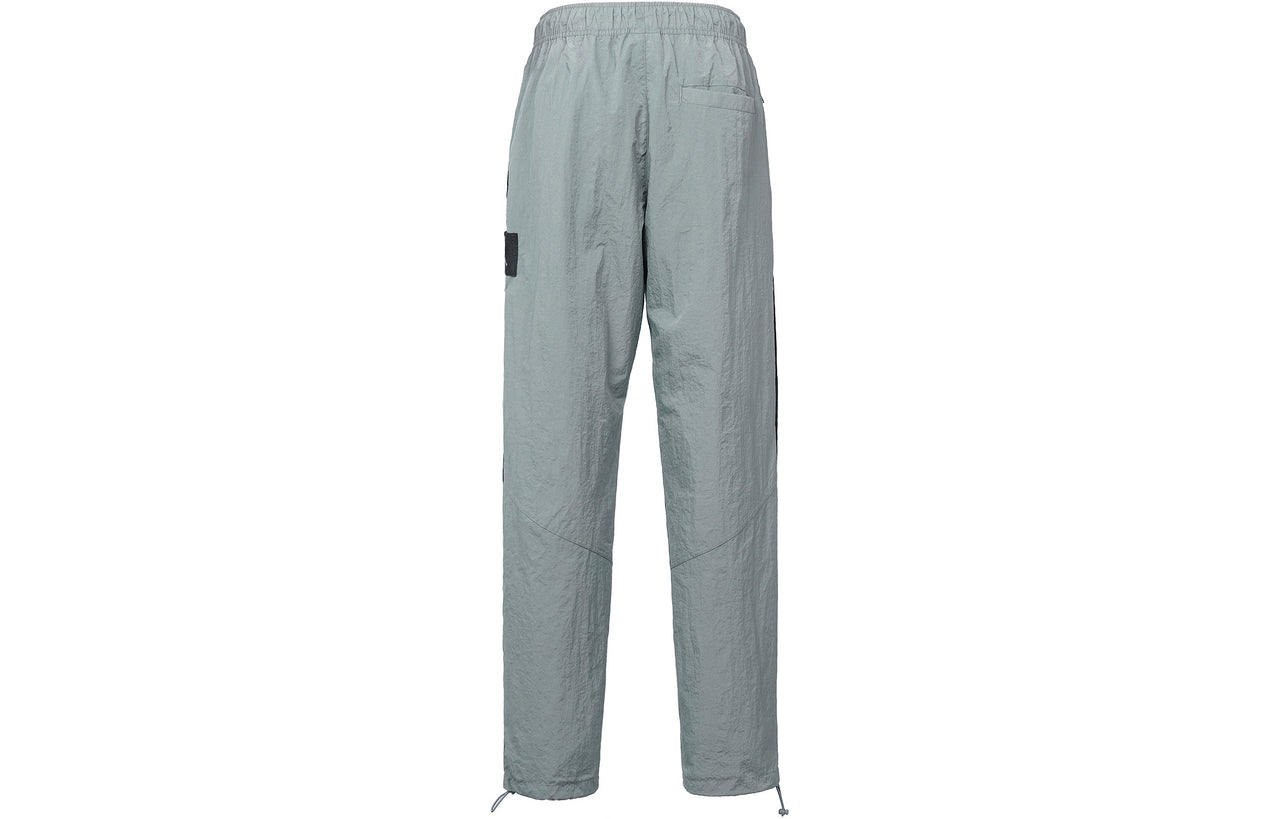 Men's Air Jordan Flight Contrasting Colors Breathable Drawstring Sports Pants/Trousers/Joggers Autumn Gray CV3175-084